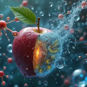 Plant-Based Apple Exosome brightening antioxidant skincare ingredient