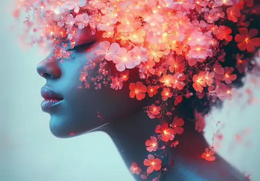 Biomimetic peptides in skincare concept, biotech-inspired actives for collagen stimulation, barrier repair, brightening, and wrinkle reduction.