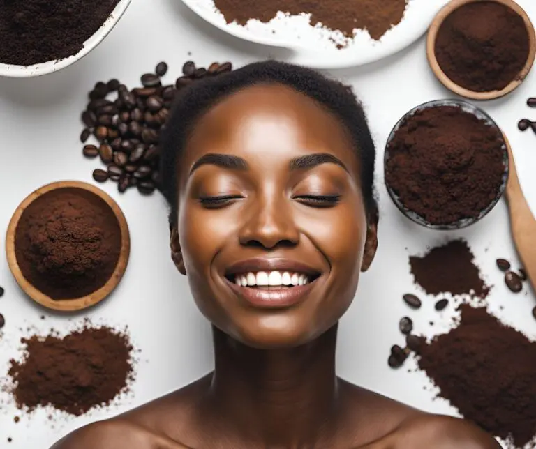 Coffee scrub benefits for skin exfoliation with natural caffeine and antioxidants