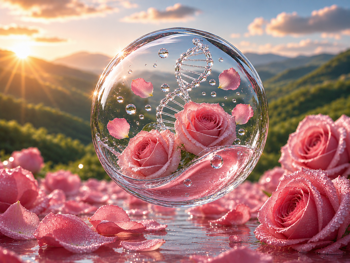 Damask Rose PDRN plant-based PDRN regenerative antioxidant ingredient