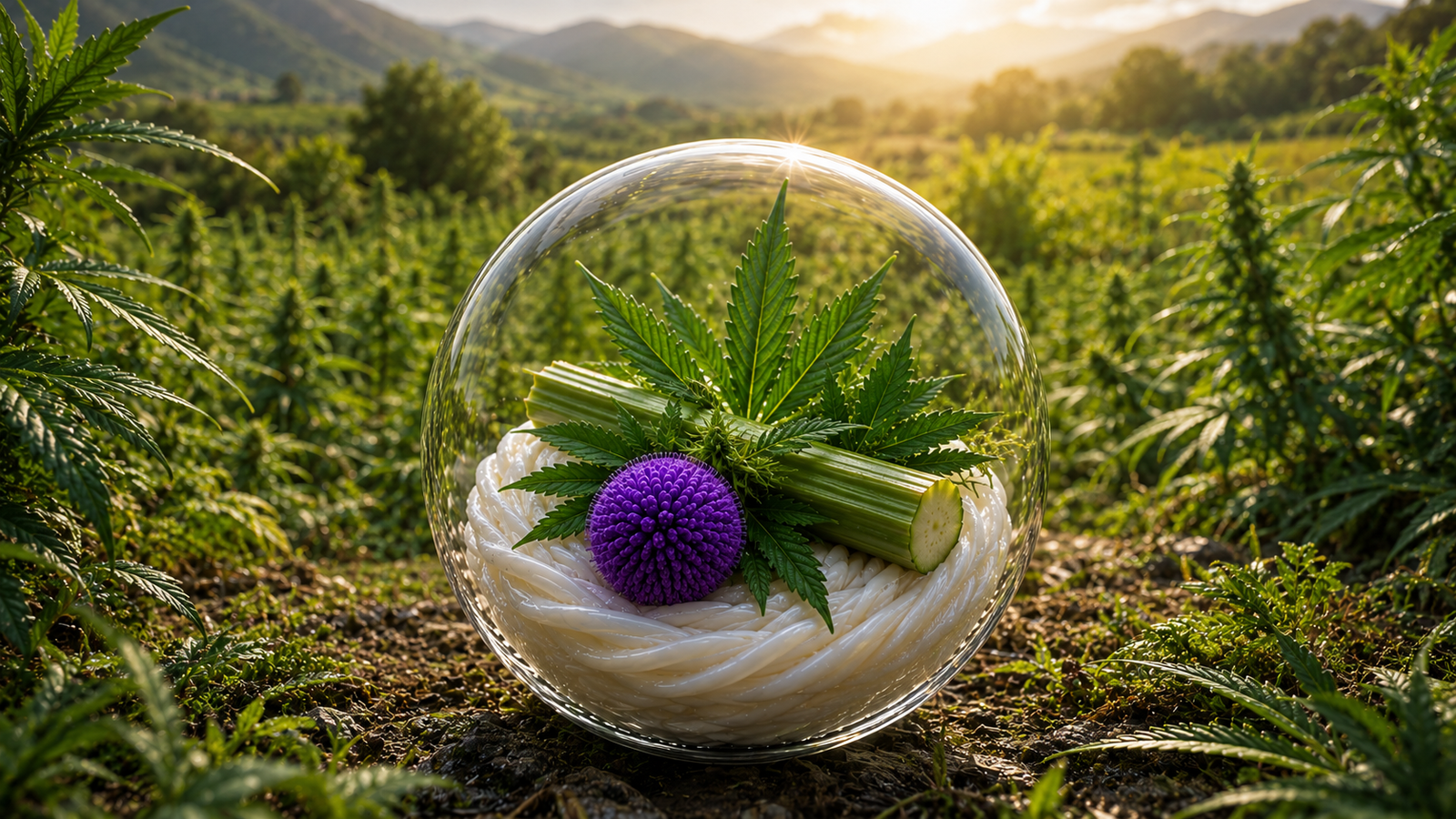 Cannabis Sativa Stem Exosome antioxidant and skin defense active