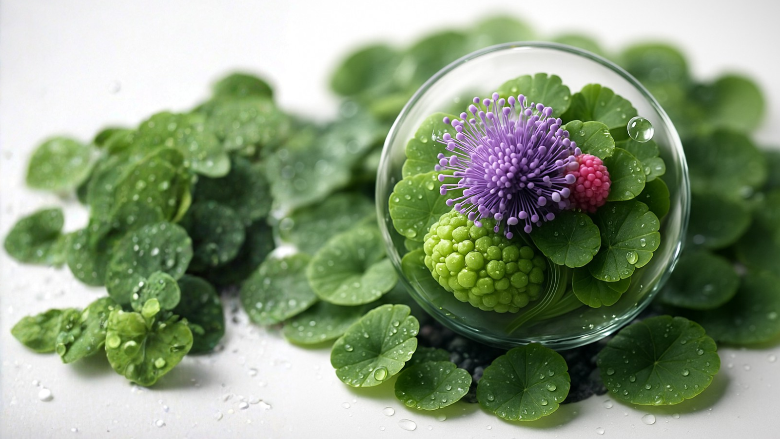 Centella Asiatica Exosome soothing and healing skincare ingredient