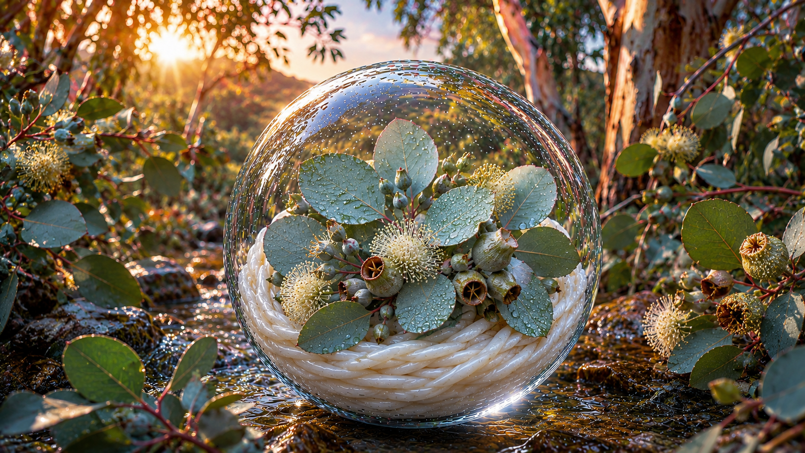 Eucalyptus Exosome clarifying and purifying skincare ingredient