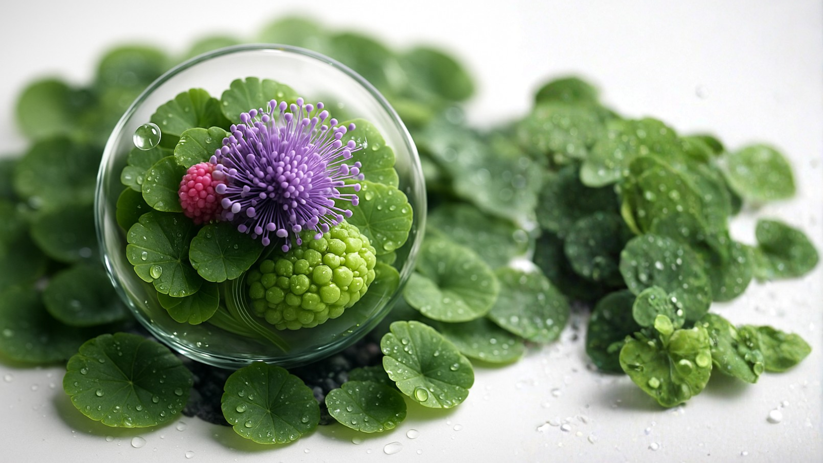 Centella Asiatica Exosome soothing and healing skincare ingredient