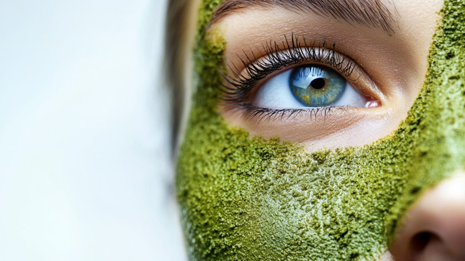 Algae in skincare with bioactive marine ingredients providing hydration, antioxidant defense, and skin protection.