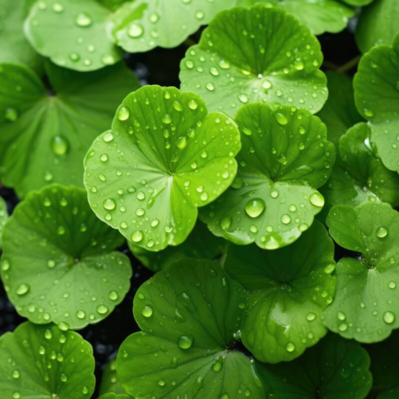 Centella asiatica leaves (CICA) for cosmetic formulation; triterpene source for soothing, barrier support, and resilience