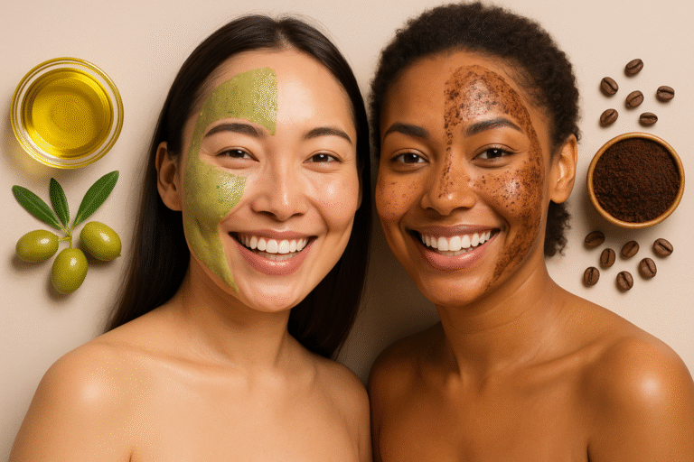 Coffee and olive oil scrub benefits for natural exfoliation and skin nourishment