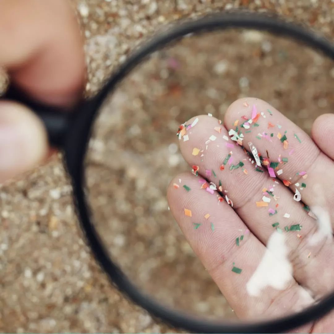 EU microplastics restriction decision tree for cosmetic chemists with scrubs, glitter, encapsulates, and mascara examples