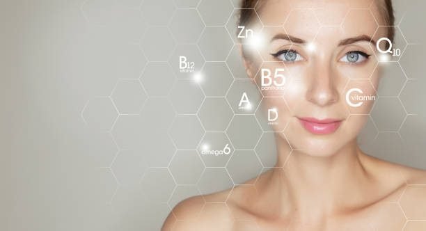 Neurocosmetics skincare innovation showing brain–skin connection for mood and skin health