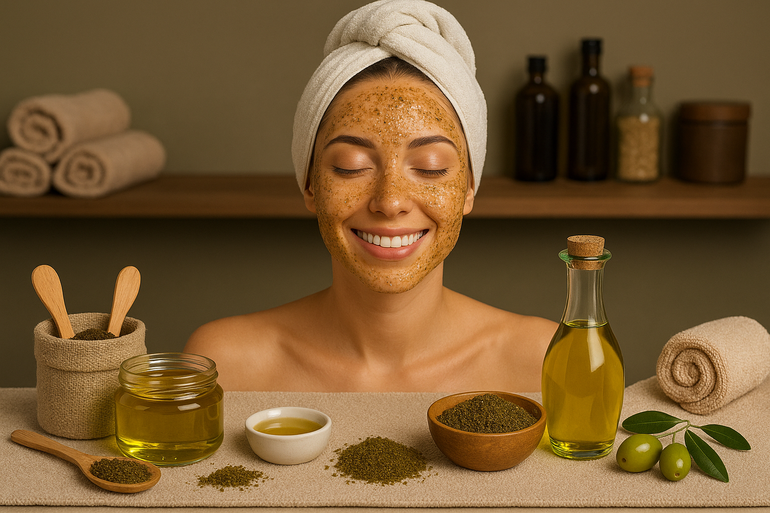 Olive Beads exfoliant natural scrub ingredient