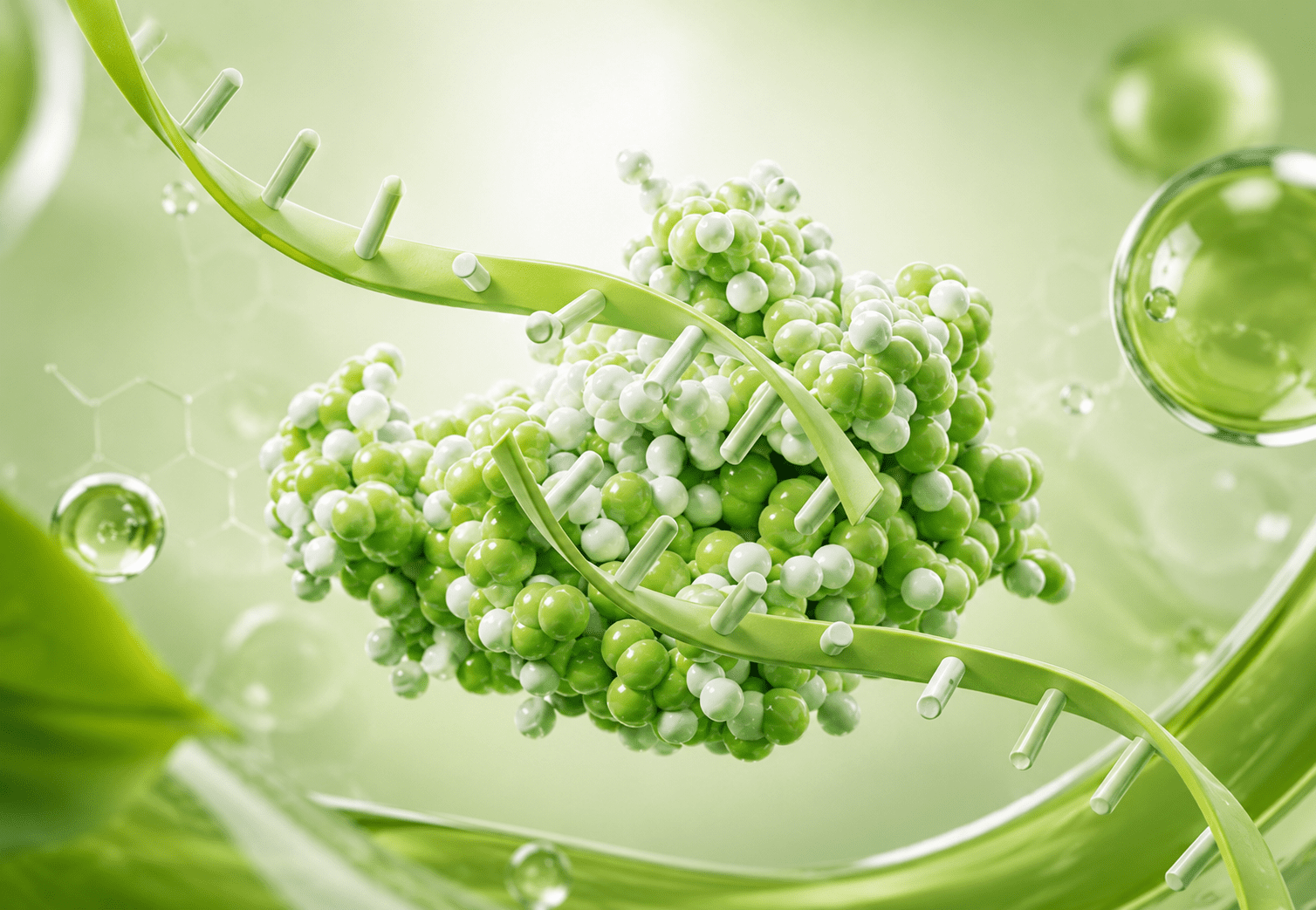 Vegan PRN for skin regeneration – bioactive RNA for boosting collagen and elastin production in skin care formulations.
