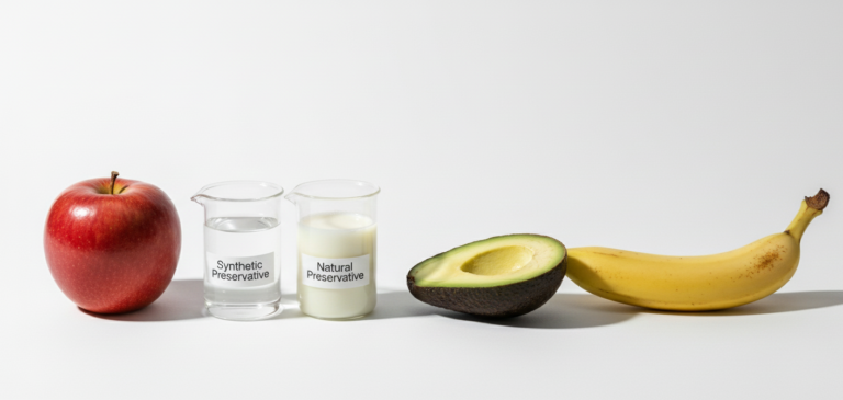 Comparison of natural and synthetic preservatives for cosmetic formulations