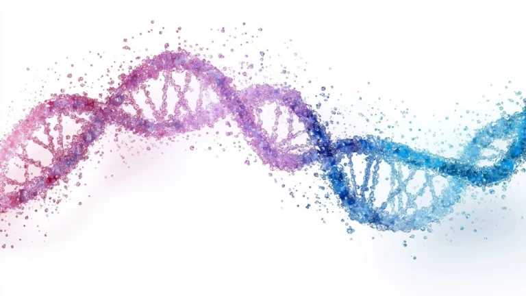 Close-up of lab dropper applying PDRN recovery serum to treated facial skin