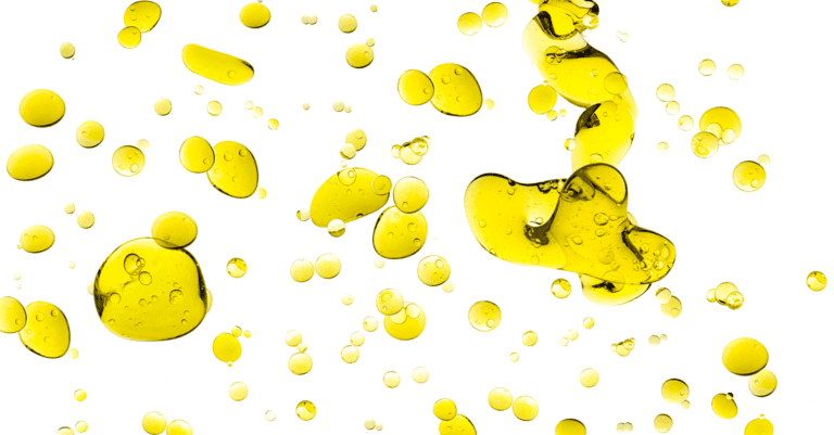 Oxidation kinetics curve showing induction and acceleration phases of botanical oil degradation