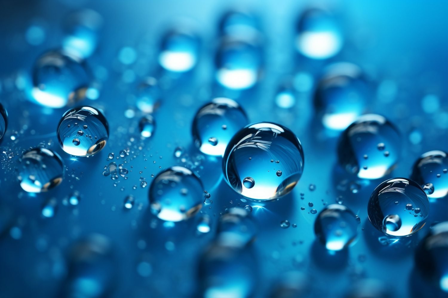Diagram showing nanoemulsion droplets dispersing fat-soluble nutrients in water for improved absorption.