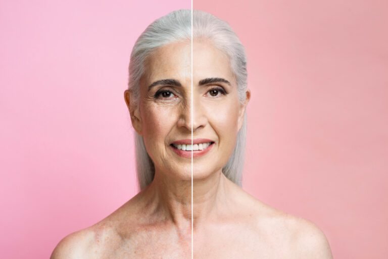 glycation damaging collagen fibers in aging skin