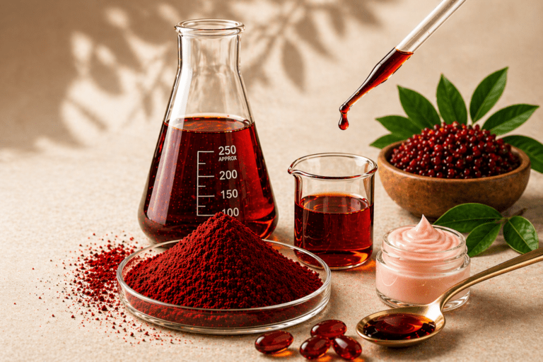 natural astaxanthin from haematococcus pluvialis antioxidant for skincare and nutraceutical applications