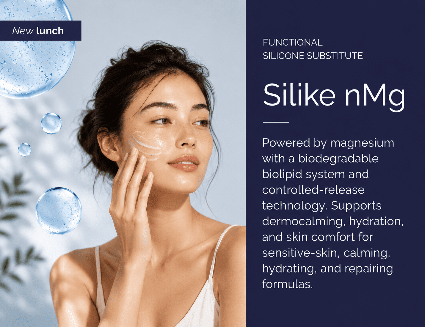 Silike Mg homepage image for skin microbiome support, hydration, and barrier balance